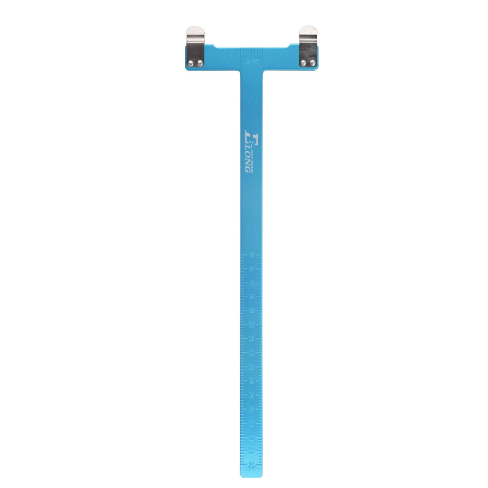 Archery Nock Pliers Set + 4 String Nocking Points + Bow T Square Blue