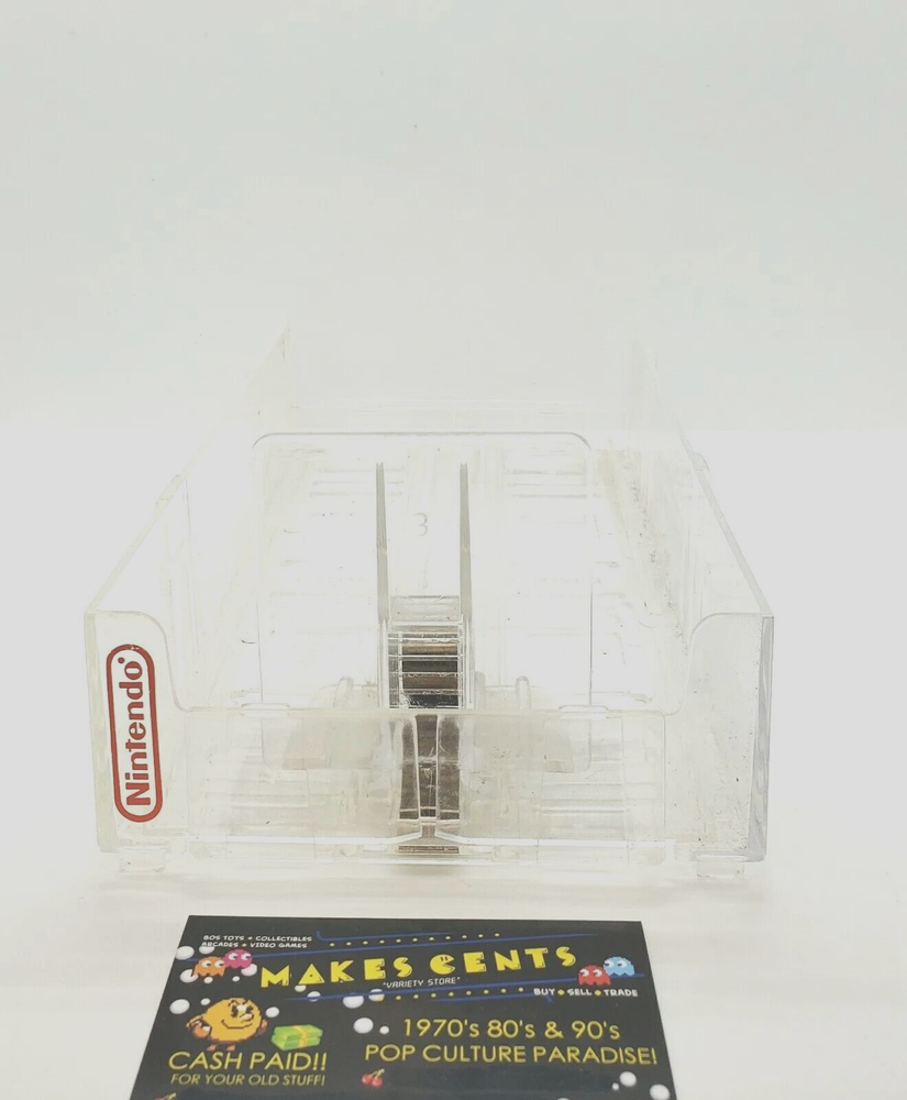 Offical Nintendo Retail Video Game Spring Loaded Adjustable Push Tray - NICE!