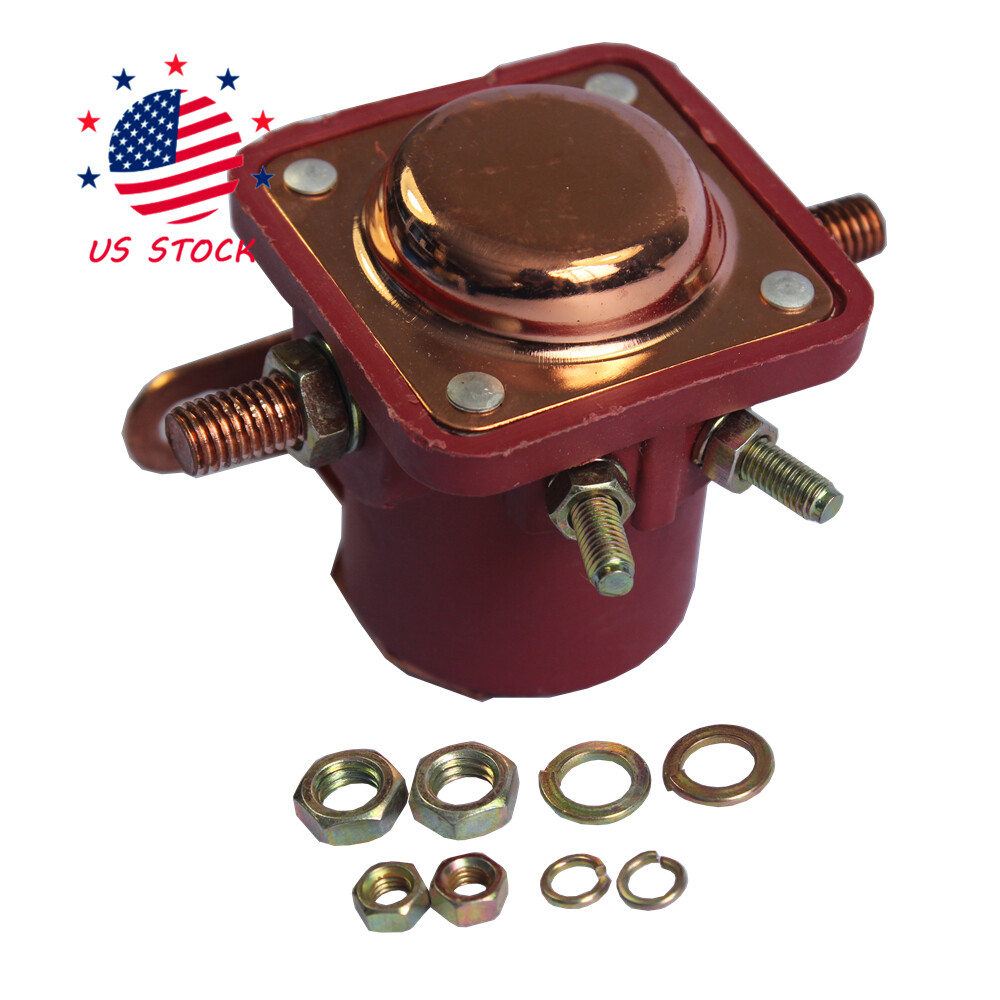 12V Heavy Duty Solenoid Relay Red Fits For Ford Starter Car Truck SW3 SNL135