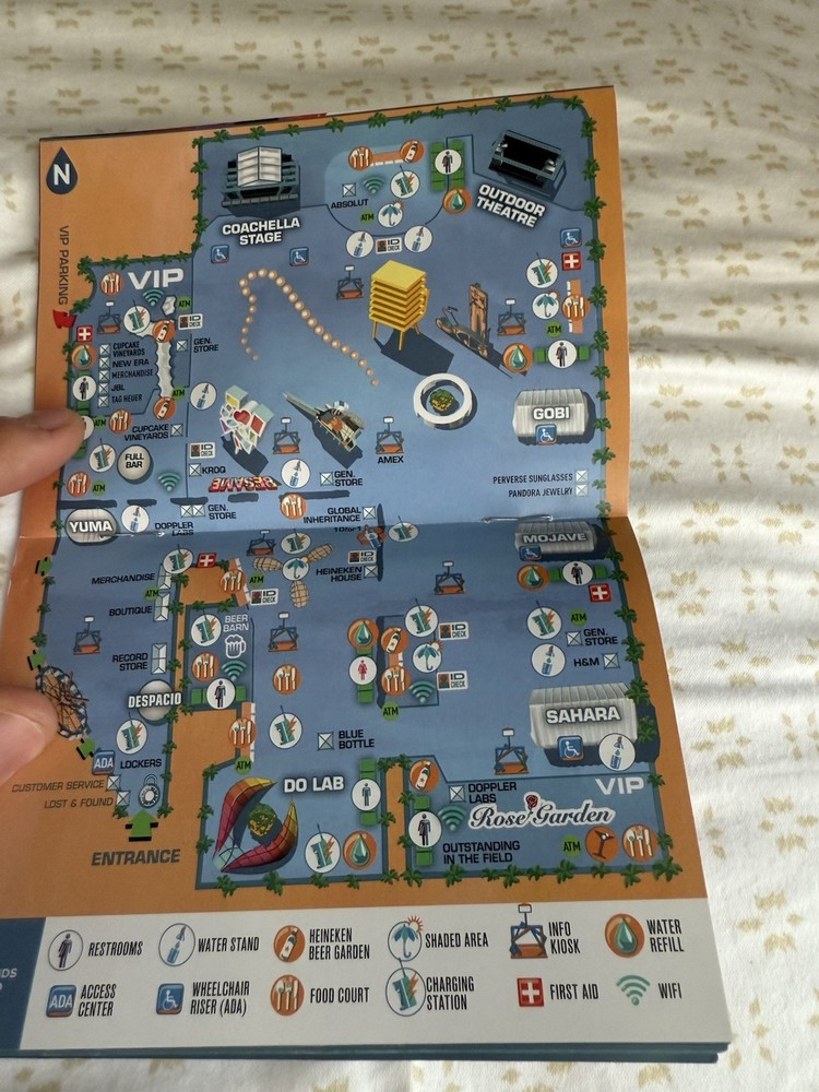 Official Coachella 2016 Weekend 1 Program book