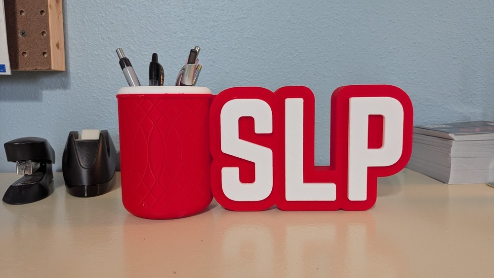 Speech Therapy Pencil Holder