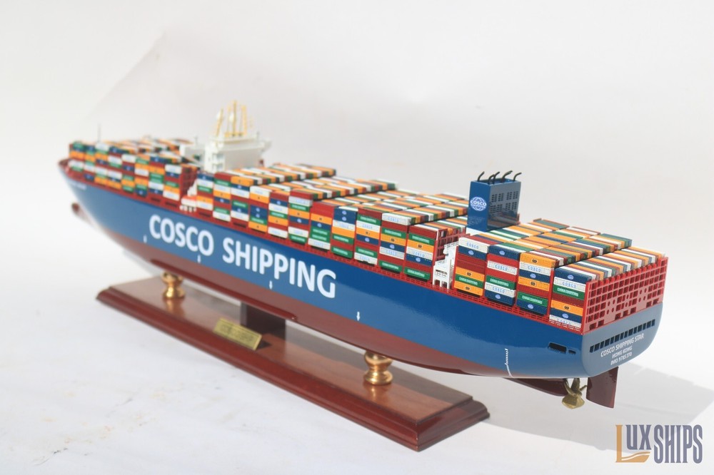 Cosco Shipping Container Model Ship 72cm