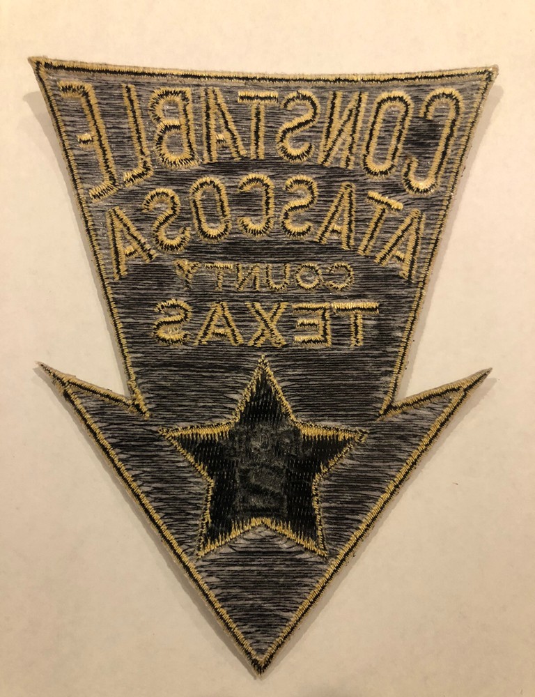 RARE ~ Atascosa County Texas Constable Precinct 2 Patch