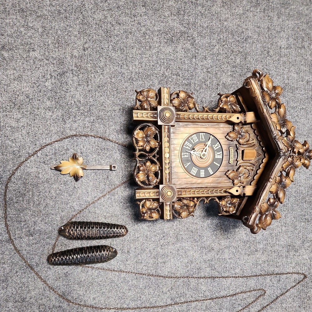Vintage CUCKOO CLOCK Complete & Running German Made