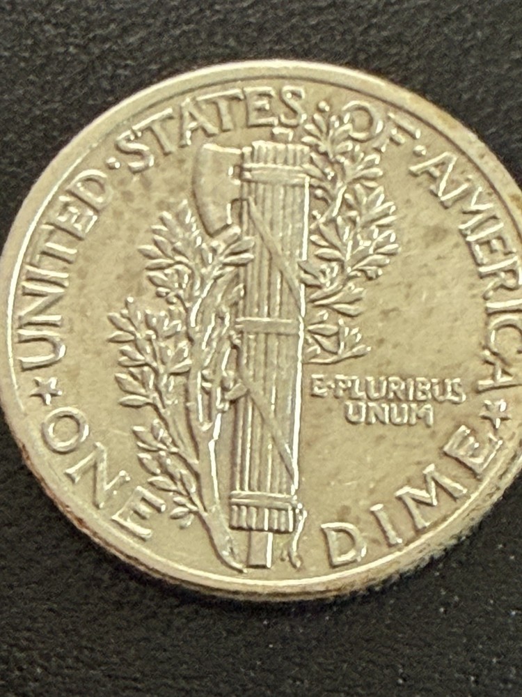 1935 P Mercury Dime AU