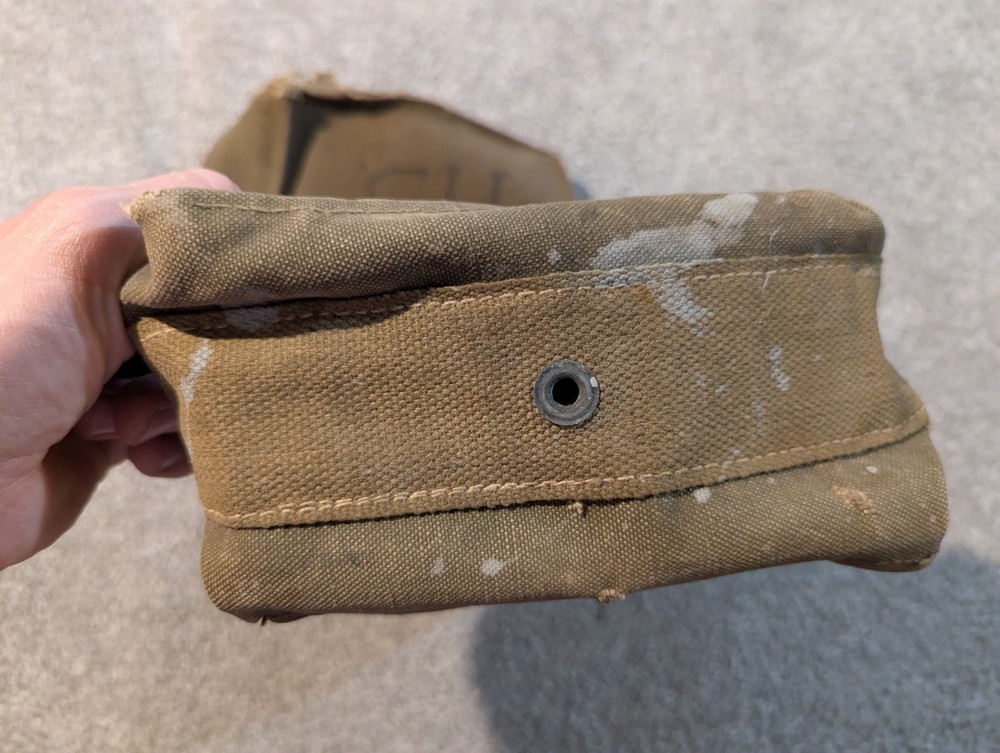 WWII Us Army Bag Ammo Carrying Infantry Military Soldier M1945 M1 Ammunition