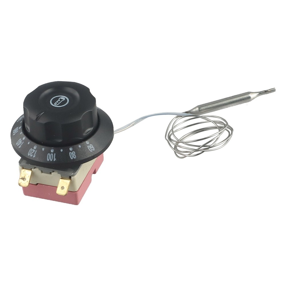 Oven Thermostat Controller Switch 2 Pin 250V 16A Adjustable Temperature