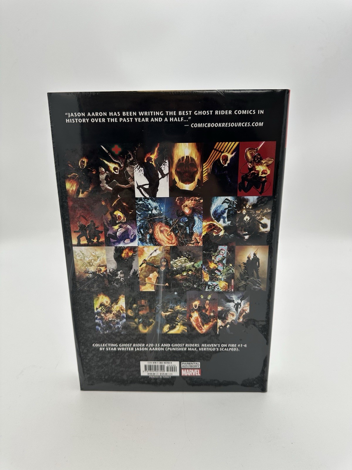 GHOST RIDER BY JASON AARON OMNIBUS HC SILVESTRI COVER [NEW PRINTING]