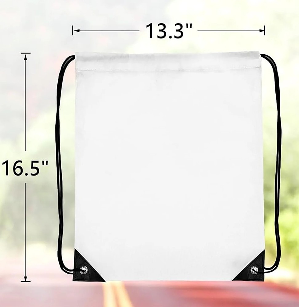 Penny Thoughts - Small Drawstring Backpack