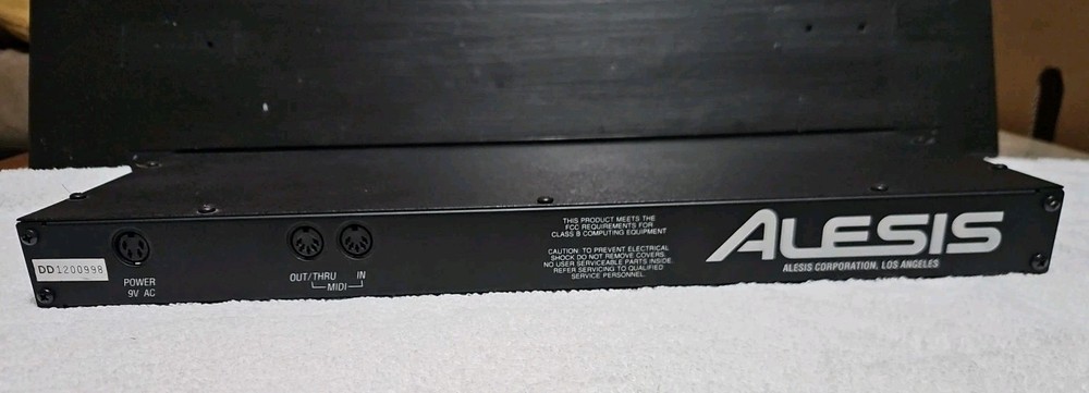 Alesis Datadisk Midi File / Sequence Player Data Backup Unit Only No Cords