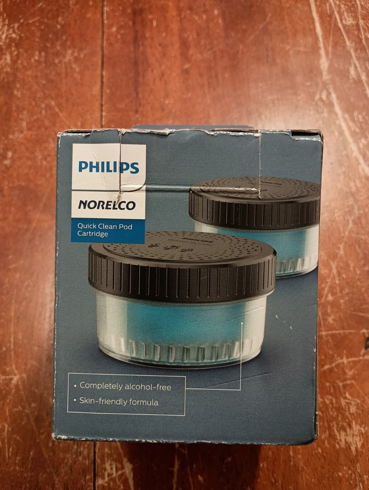Philips Norelco Quick Clean Pod Cartridges (2 Pack)