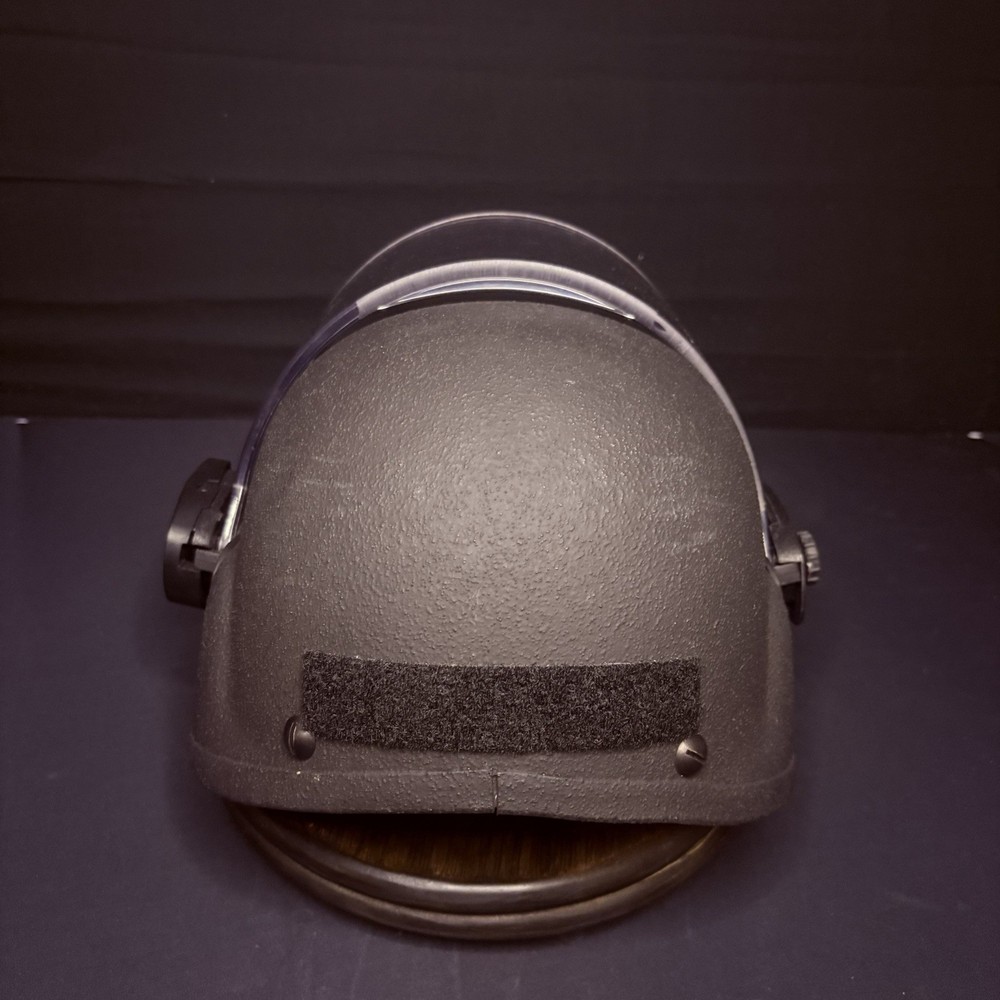 Protech Bullet Proof Helmet 3A IIIA Size Medium Removable Face Shield (SHORT)