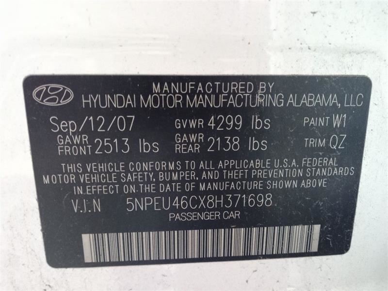 2008 Sonata Amplifier,963700a200 Sku#3632576