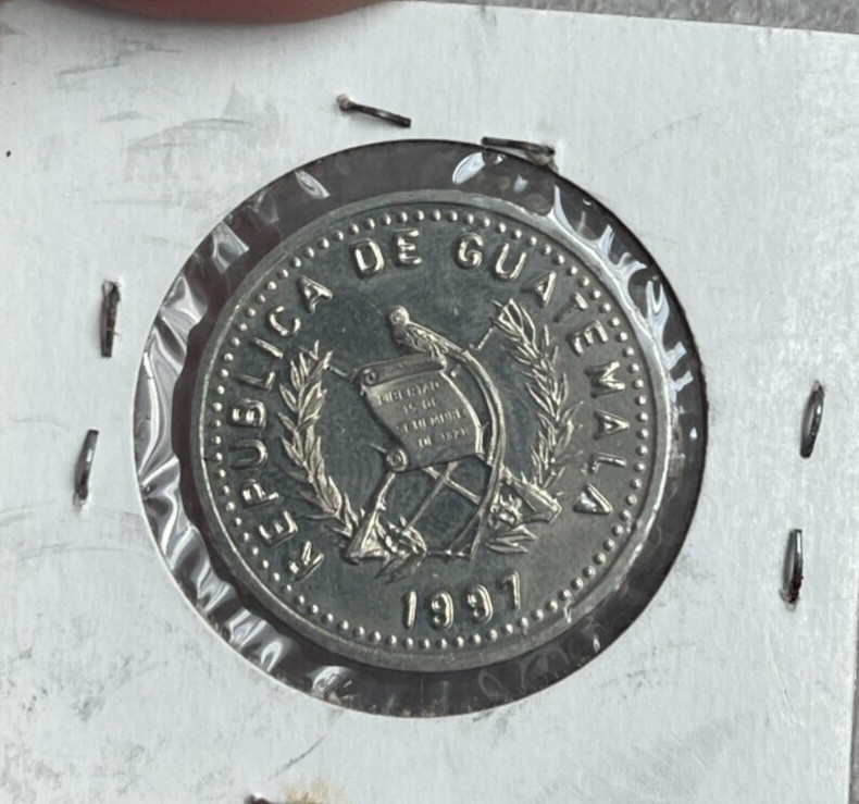 1997 Guatemala 25 Centavos L2