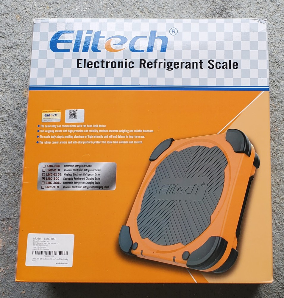 Elitech LCM-300 Electronic Refrigerant Scale