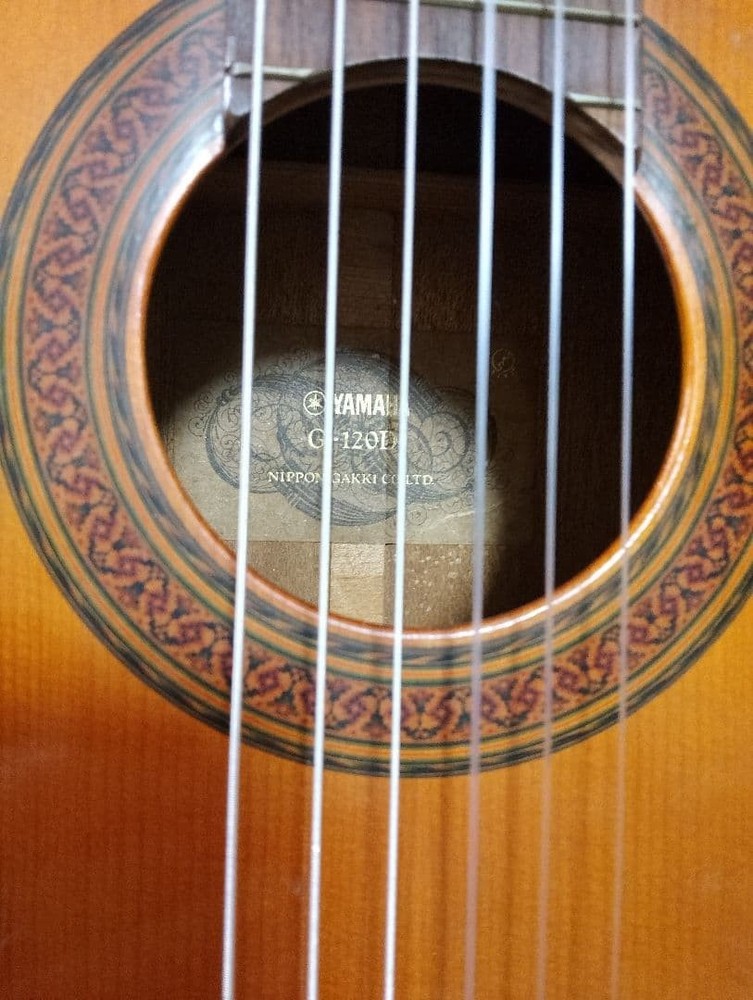 Yamaha G-D Classical Guitar Solid Top Practice Sub With Scratches