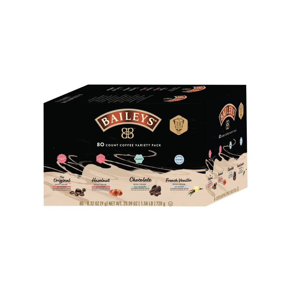 Bailey's Single Serve Coffee, 80 Count Variety Pack