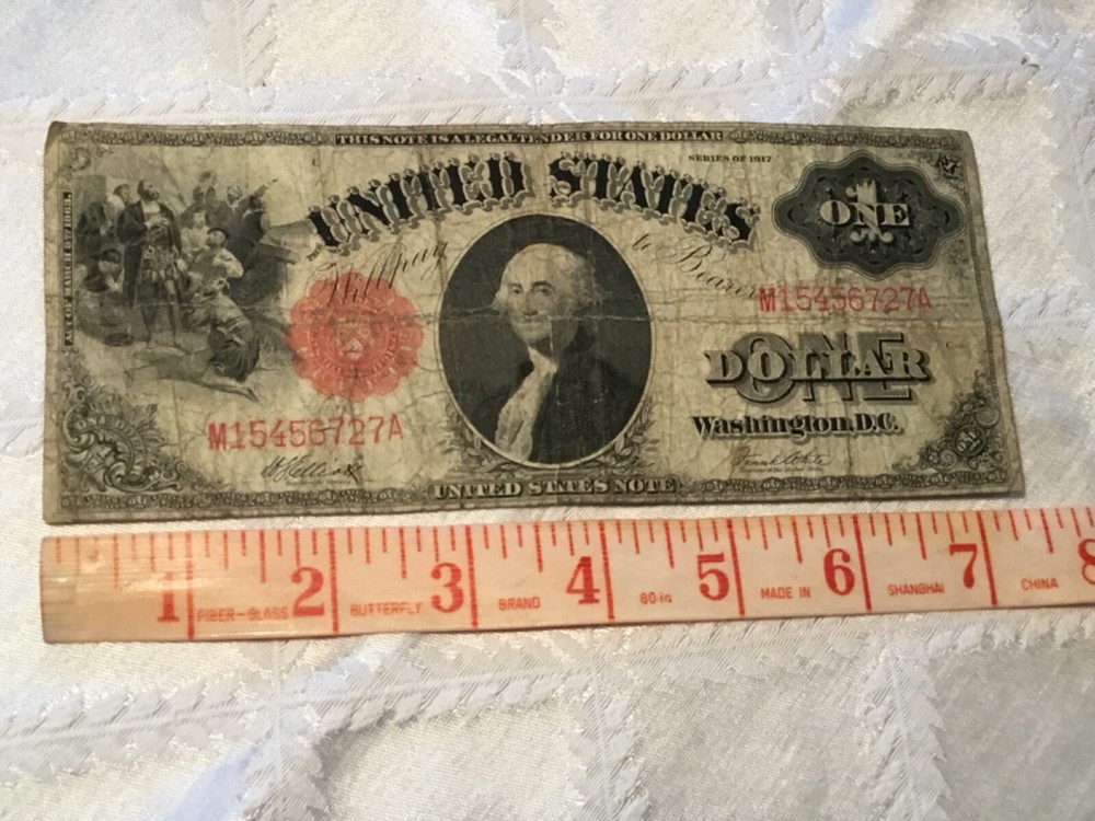 Series 1917 $1 Dollar Bill