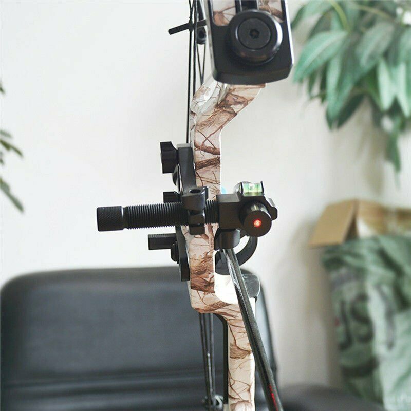 Archery Center Laser Sight Aligner Alignment For Compound Bow Huntin Portable UE