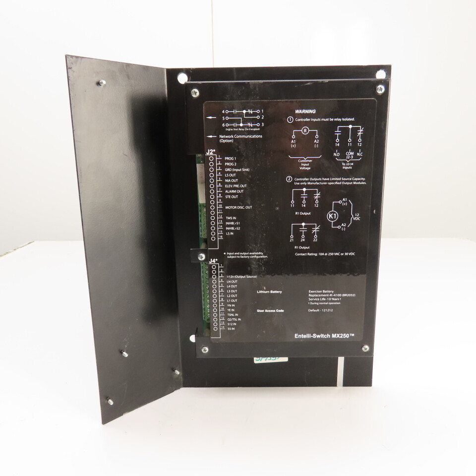 GE Zenith 50P-1161 Entelli-Switch MX250 Automatic Transfer Switch Controller