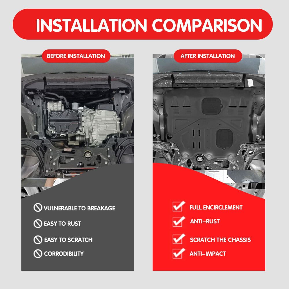 Front Engine Motor Splash Guard For VW Jetta 2019-2024 Engine Shield Board