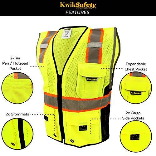 KwikSafety CLASSIC (DUAL SIZING) Safety Vest