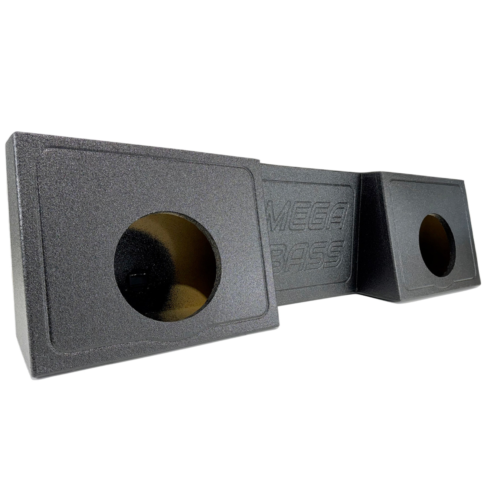 Regular Cab / Single Cab 10” Dual Sub Box Subwoofer Enclosure Gm Ford Dodge