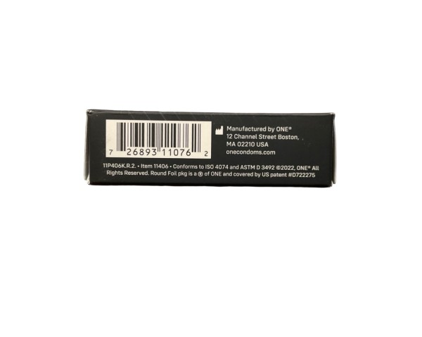 One Legend Condoms - Extra Large - Premium Latex - 3 count