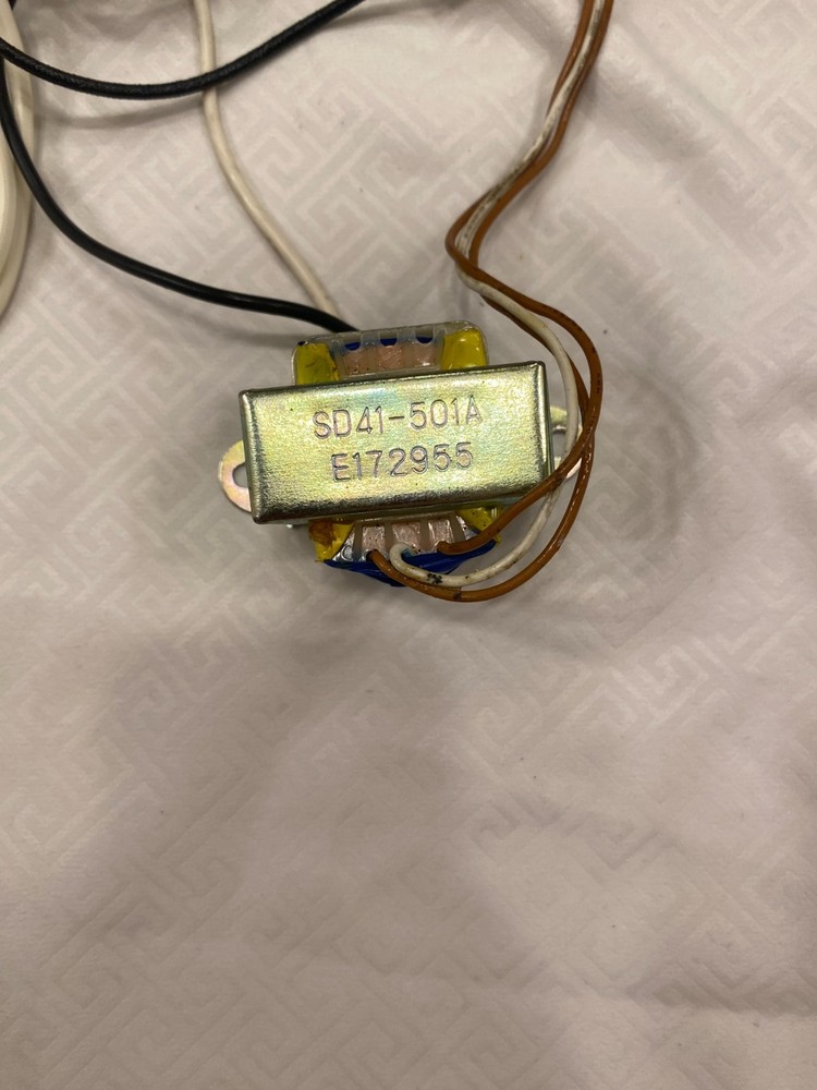 Transformer + Thermal Fuse for Toastmaster Bread Maker Model TBR15