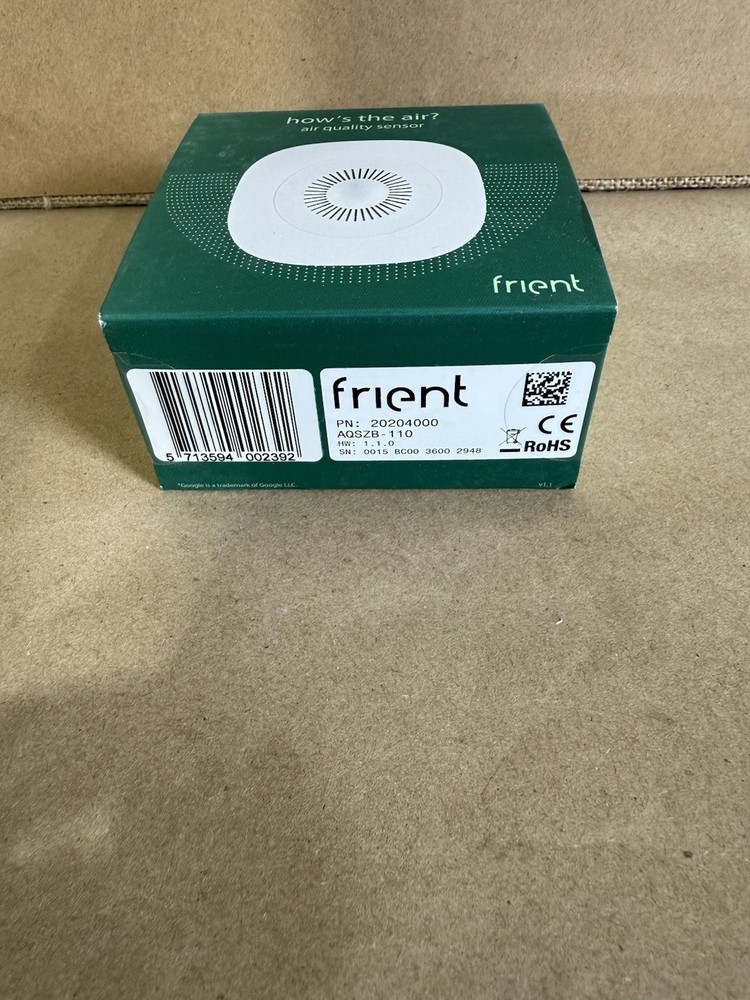 Frient WIRELESS zigbee Air Quality Sensor Factory Sealed