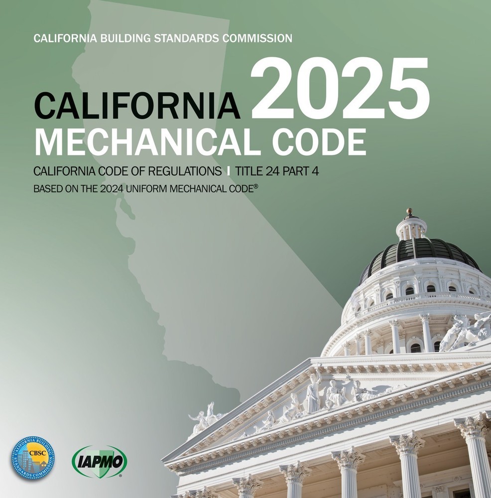 2025 California  Mechanical Code