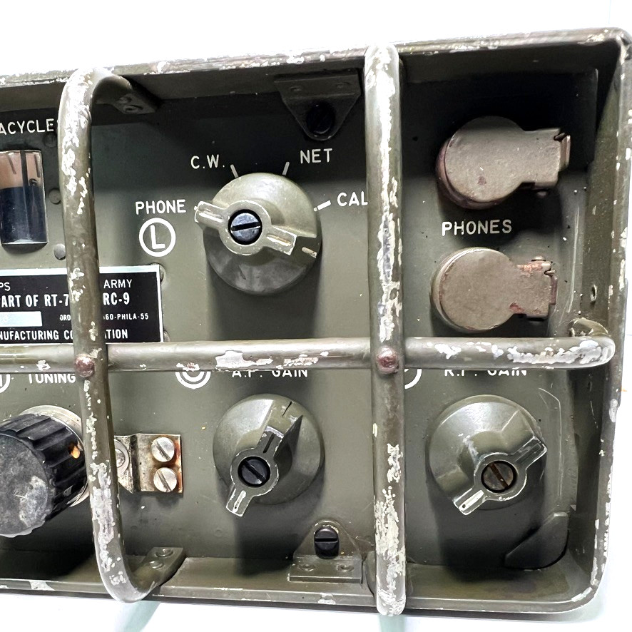 U.S. Army Signal Corps Radio Receiver Part Of RT-77A/GRC-9