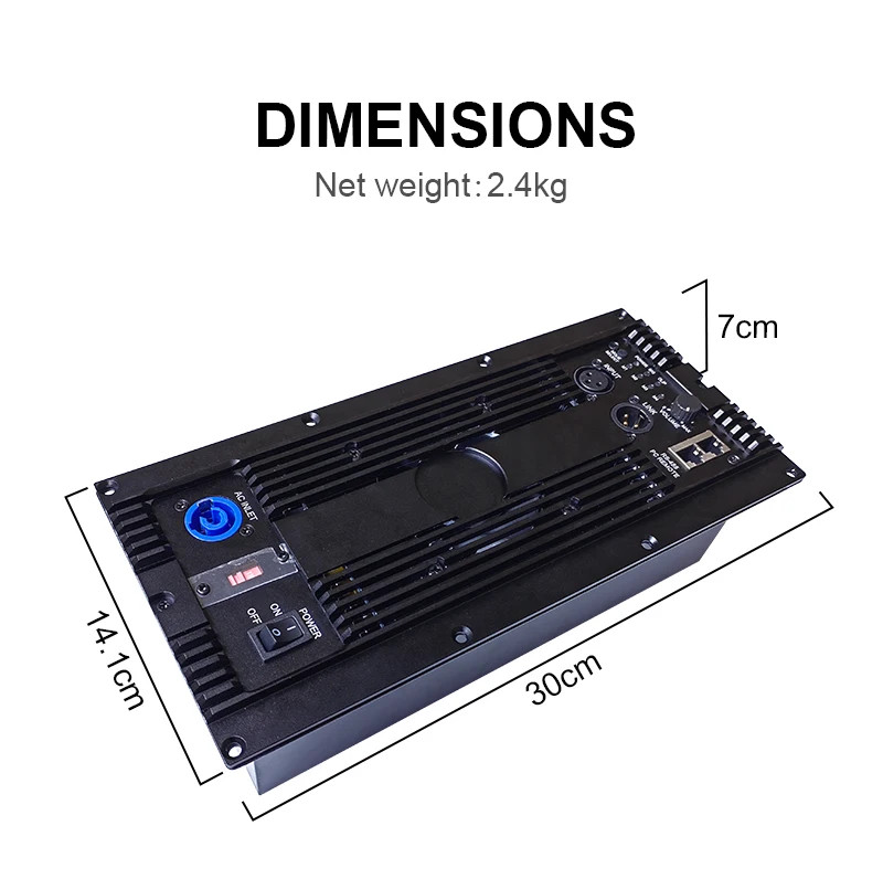 Class D 1300W Power Amplifier Module Board with Hardware Circuit Protection