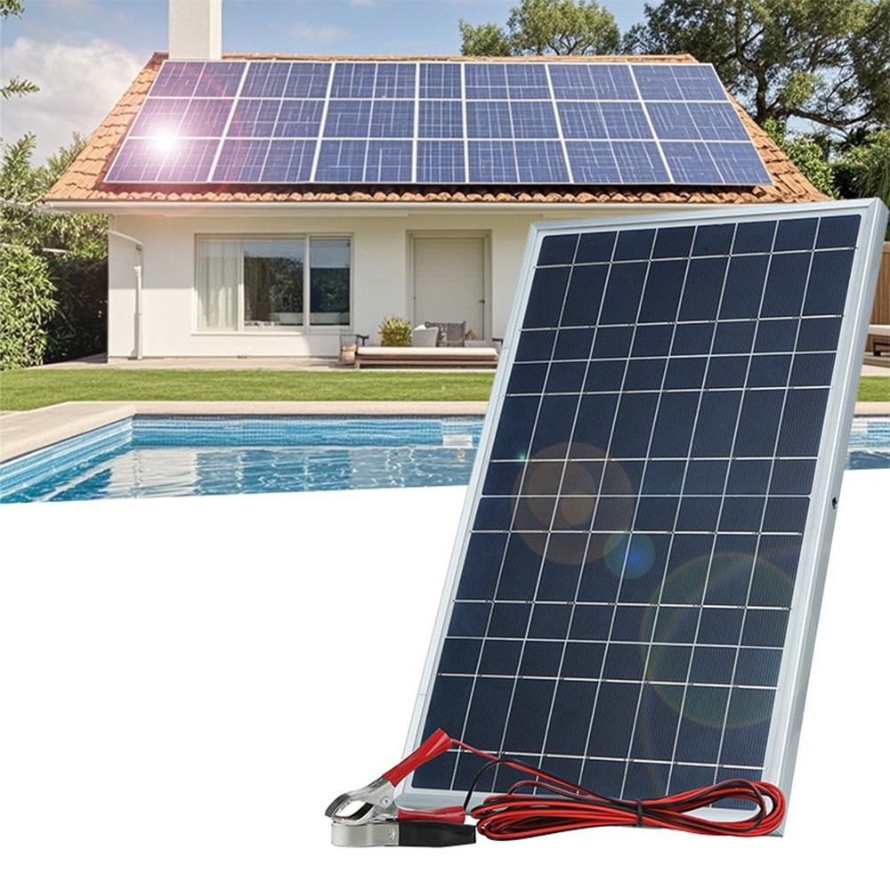 High Efficiency 30W 12V Polycrystalline Solar Panel Kit for Power Supply