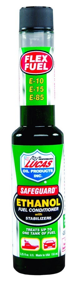 Lucas 10670 Safeguard Ethanol E10 E15 E85 Flex Fuel Conditioner 5.25 Oz. Bottle
