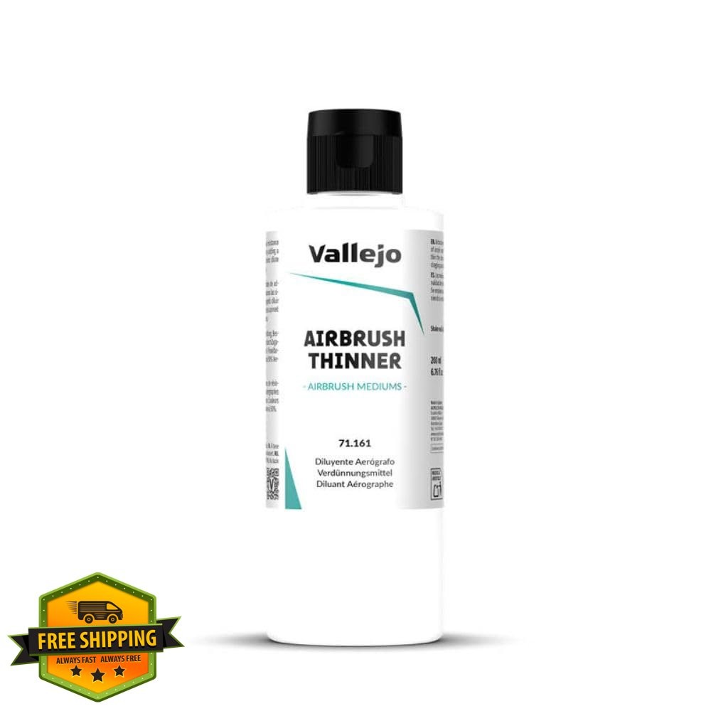 Vallejo Airbrush Thinner Acrylic Paints 200ml