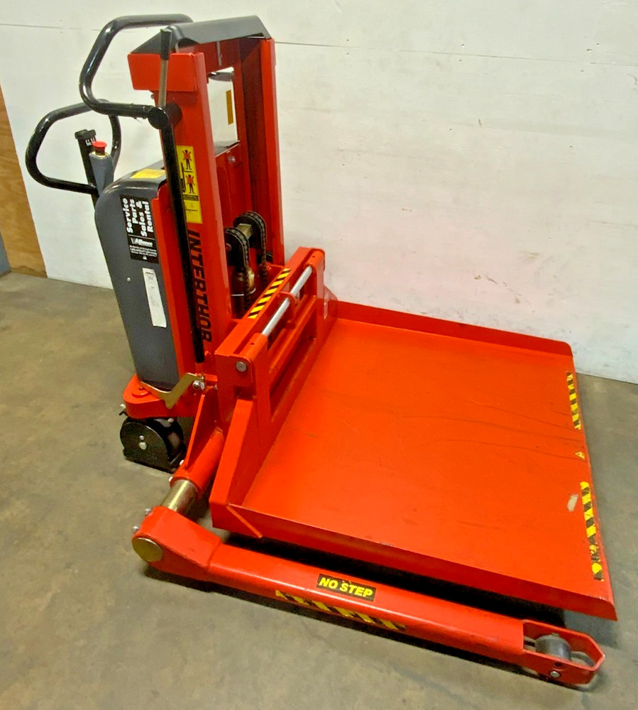 Interthor ELFS 1001/890 Electric Pallet Jack Stacker Straddle Ergonomic Handle