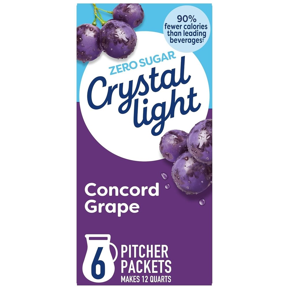 Drink Mix, 6 Pitcher Packets, for Flavorful Hydration and Shareable Refreshme...
