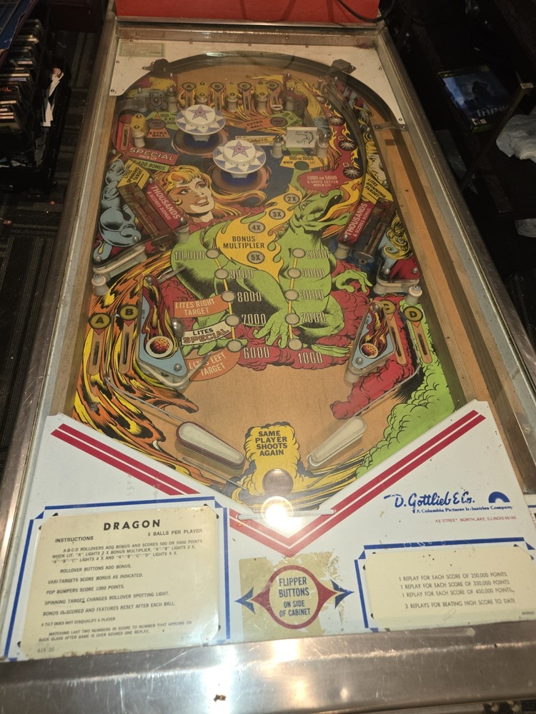 Dragon Pinball Machine