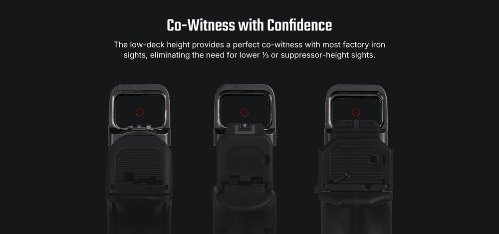 Olight Osight SE 2 MOA Dot Sight with 32 MOA Circle with Enclosed Optic