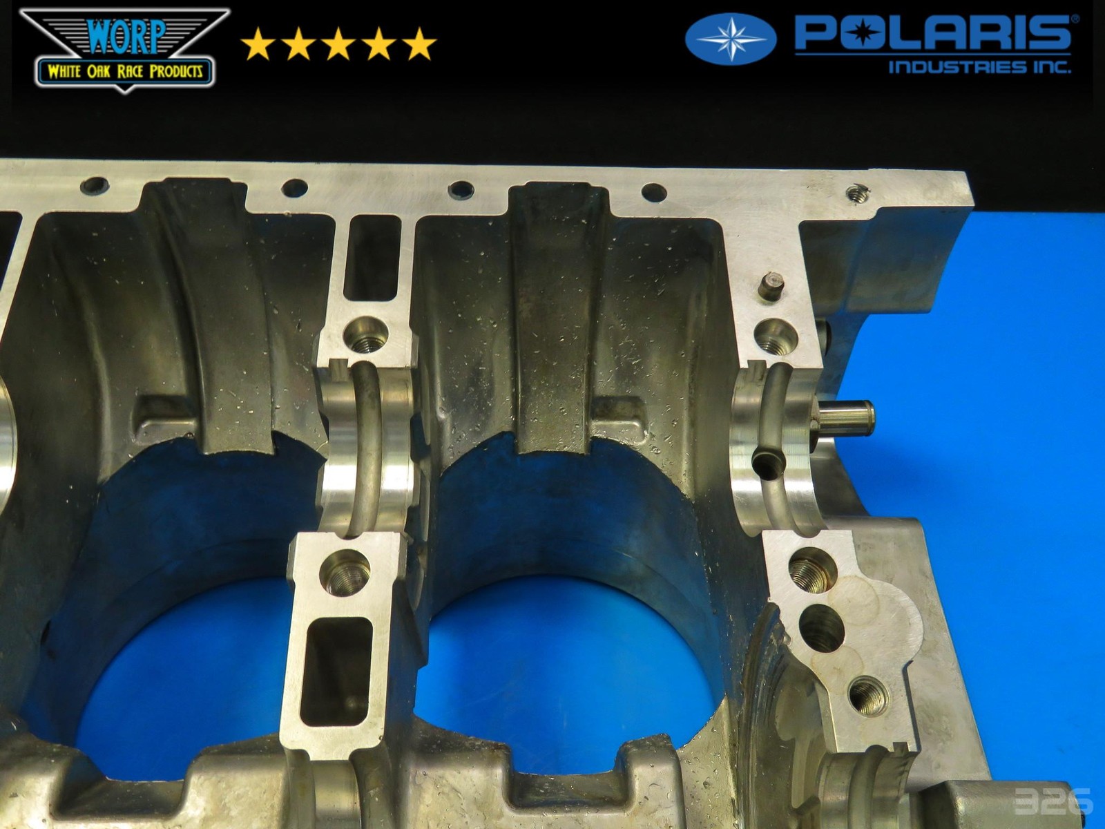 2011 POLARIS RZR XP 900 MATCHED CRANKCASE CRANK CASE SET BOTTOM END