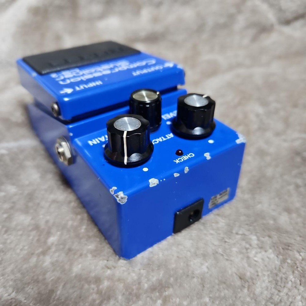 BOSS CS-2 Compression Sustainer Guitar Effects Pedal used