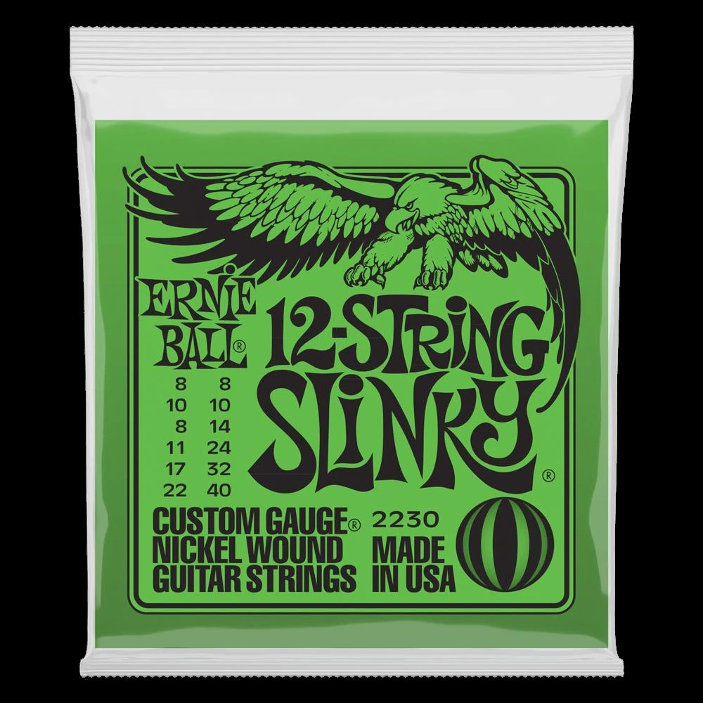 Ernie Ball 12 String Slinky Nickel Electric Guitar Strings