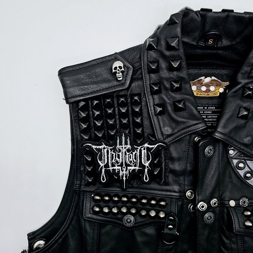 Thy Light White shaped EMBROIDERED PATCH