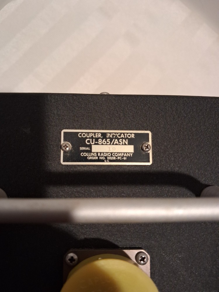 Collins CU-865/ASN Indicator Coupler N.O.S.