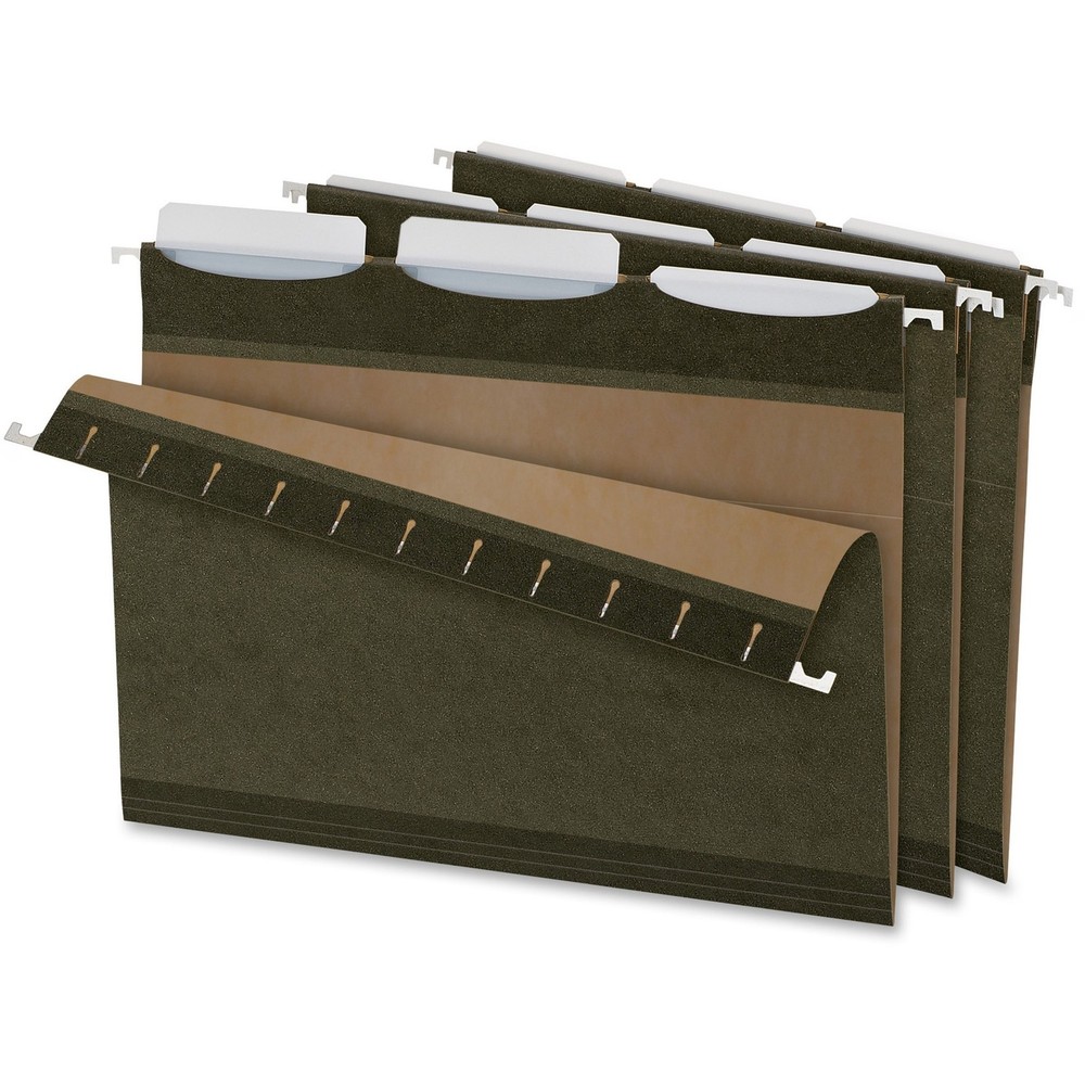 Esselte ESS42620 Hanging File Folder 1/3 Tab Cut Green 25/Box