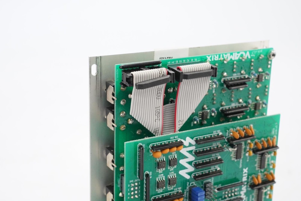 4MS VCA Matrix Eurorack Module w/ CV Patch Cables #52437