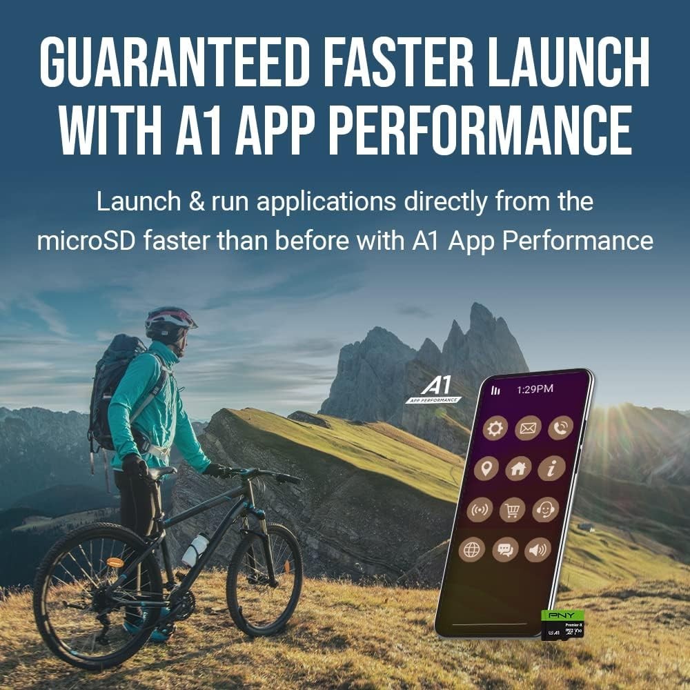 Premier-X 256GB microSDXC Flash Memory 2-Pack - 100MB/s Read, V30, Durable