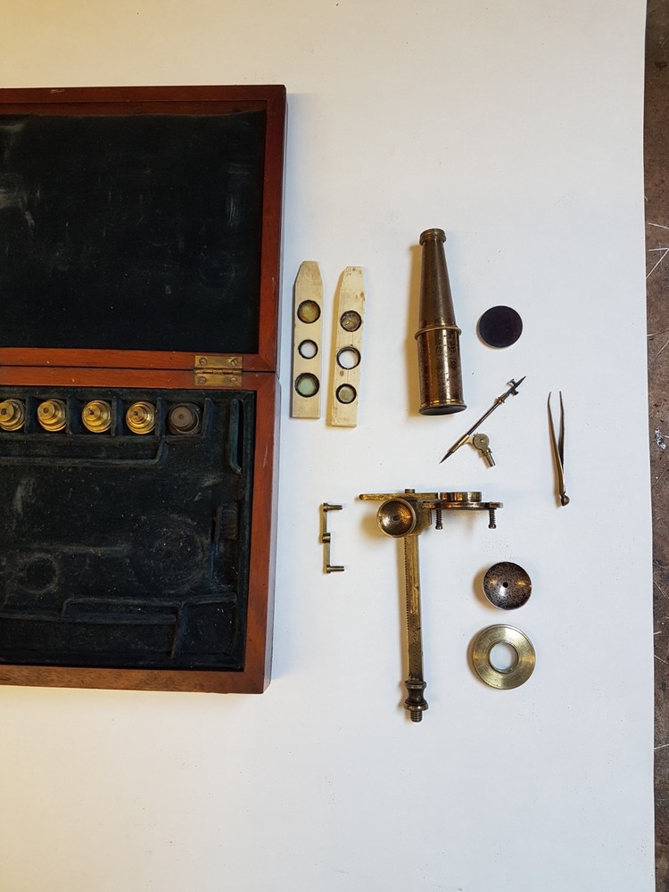 cary gould field microscope