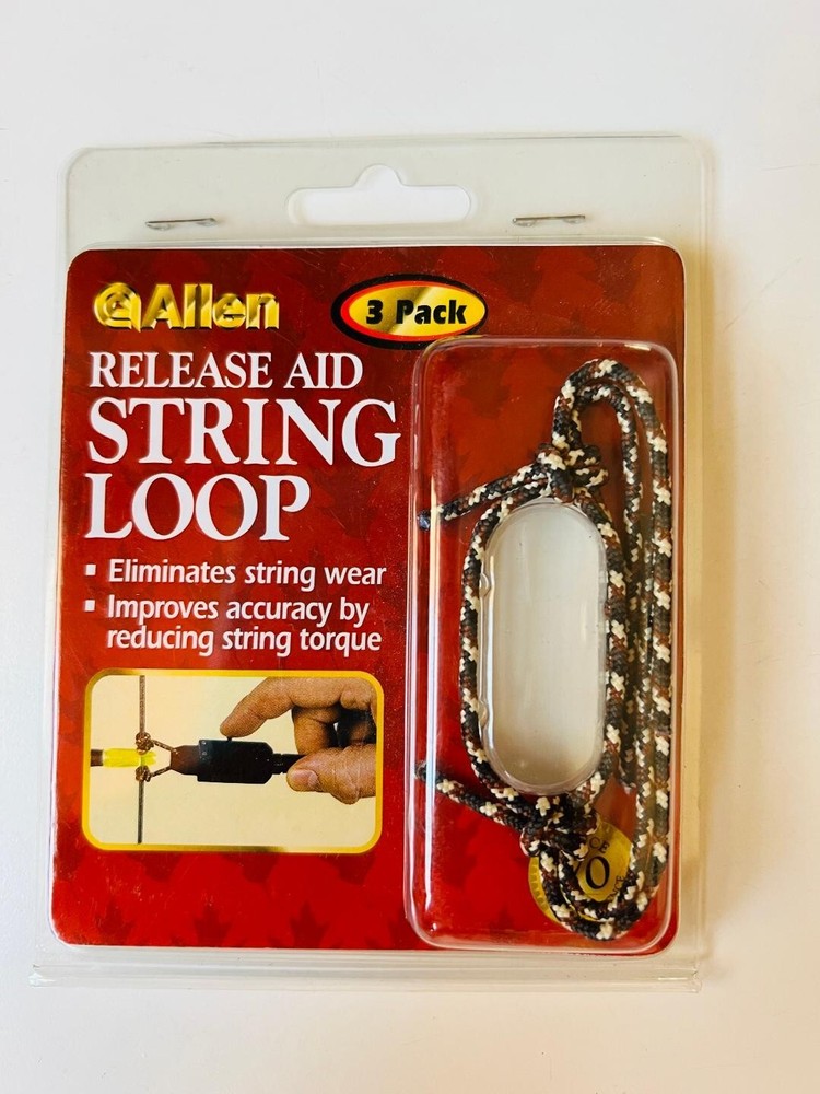 Allen Release Aid String/Auto Peep Sight/String Wiskers/Limbsaver 4pk Bow Kit